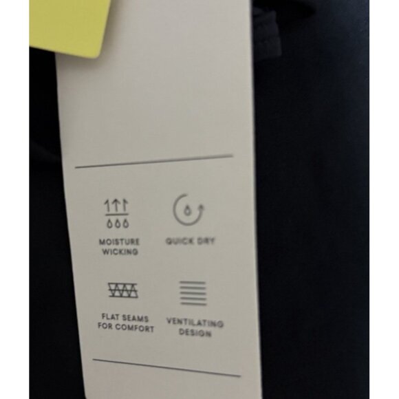 Womens All in Motion Athletic Tank Top Black Halter Strappy Yoga Gym Size S - Picture 9 of 11